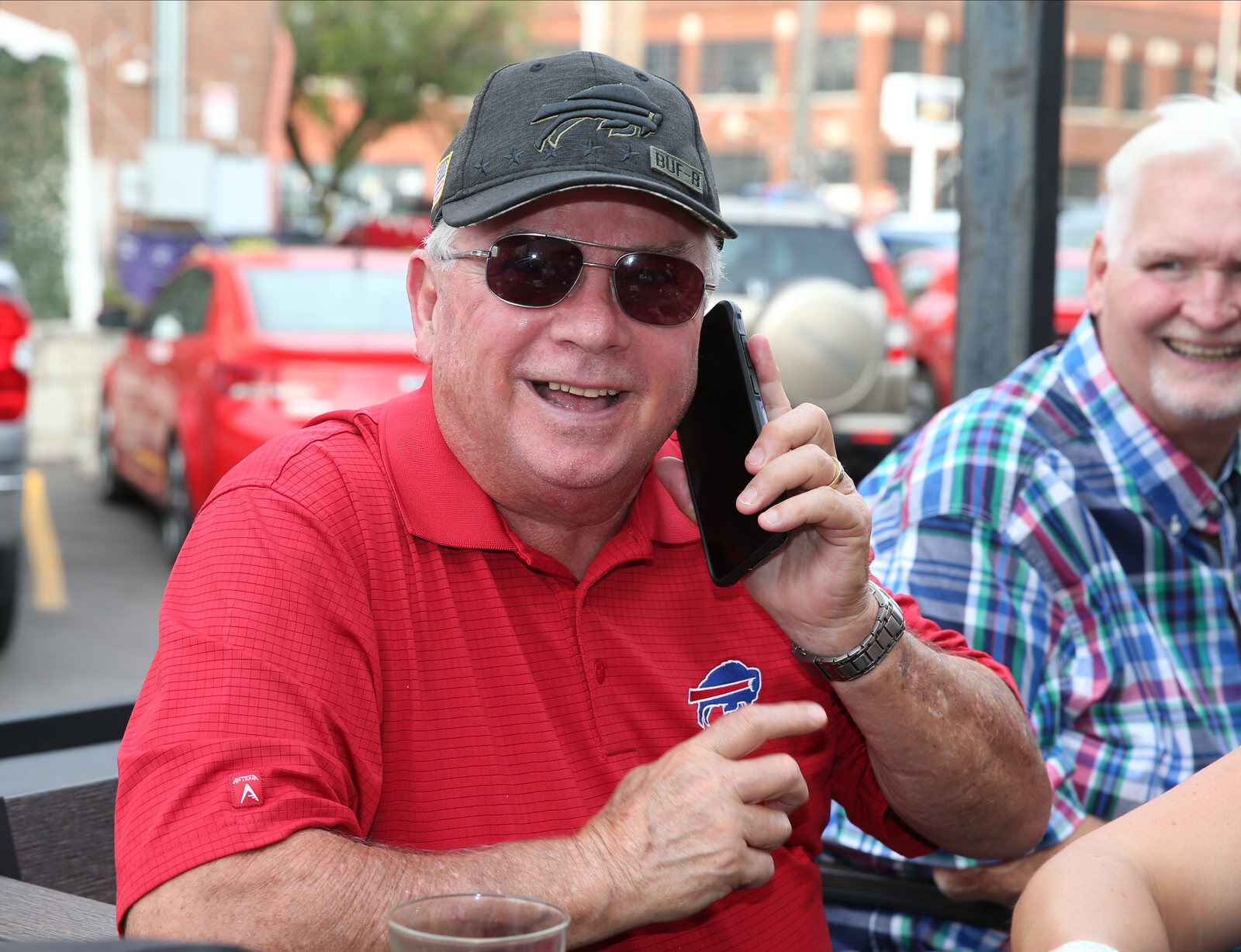 Buffalo Bills backers took over the the Taps on Main Bar